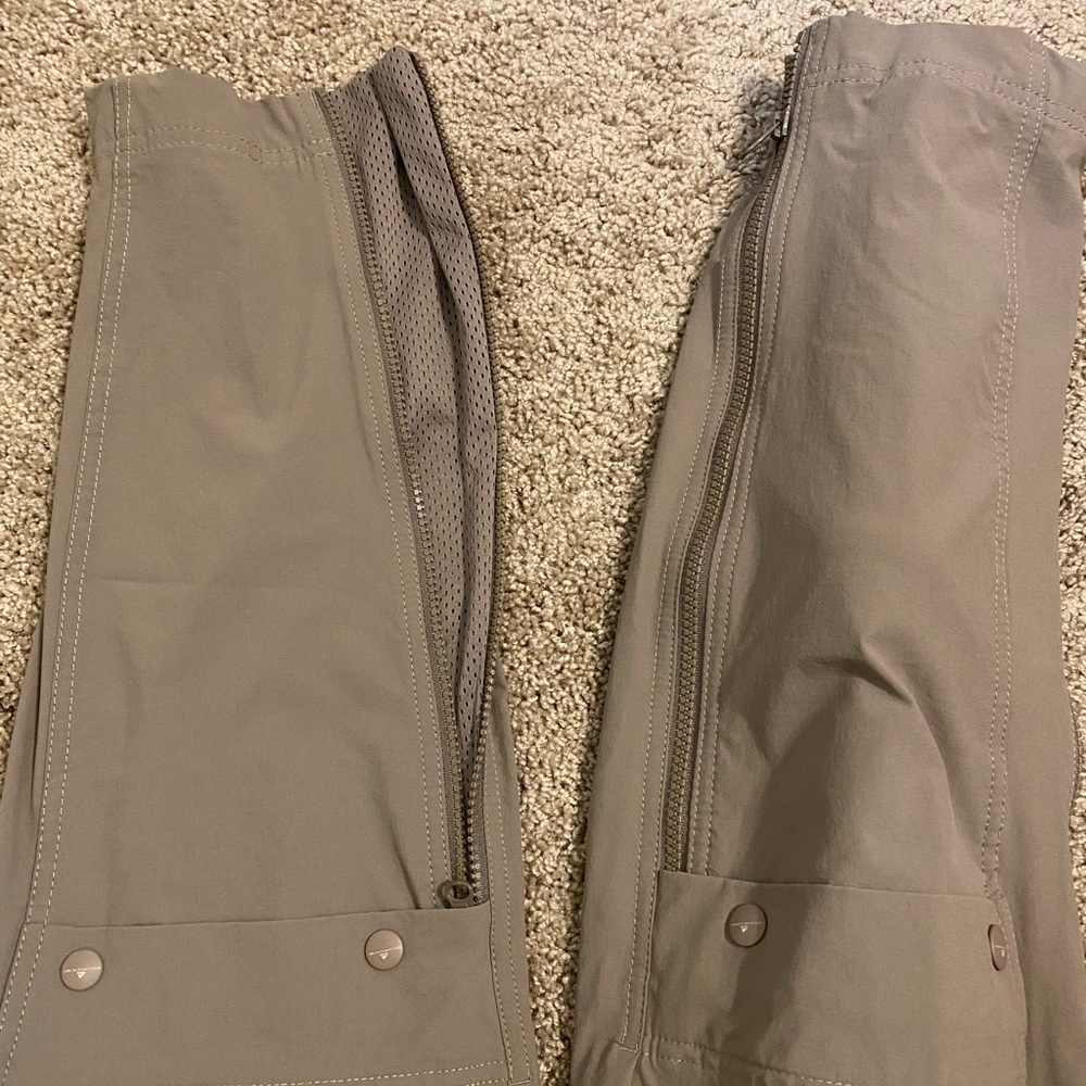 ADIDAS BY STELLA MCCARTNEY| Performance Nylon Track Pants in Simple Brown - Picture 9 of 10